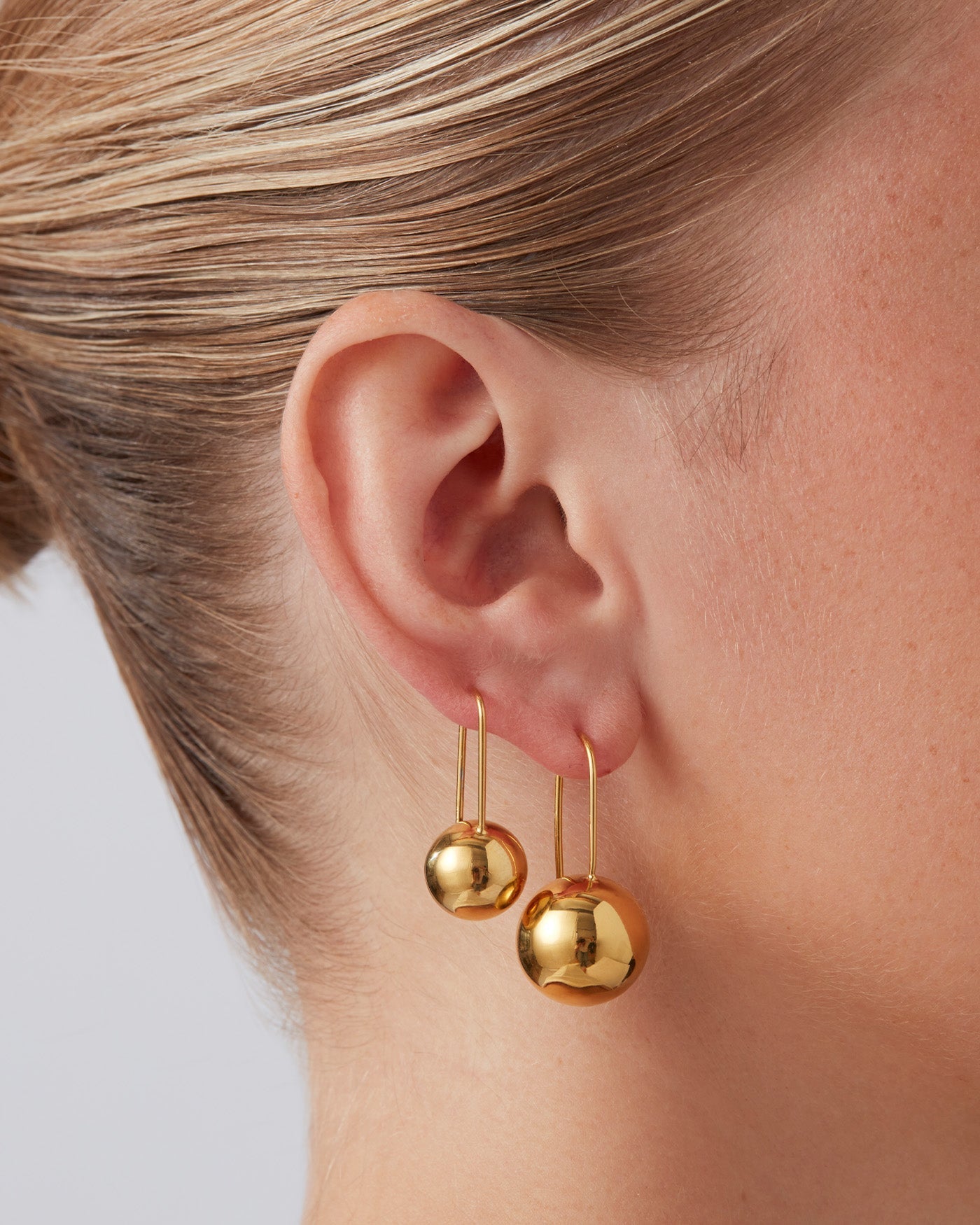Celeste Mega Earrings | Gold-Plated Brass