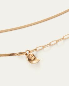 Freshwater Pearl | Lucille Body Chain | 14K Gold-Plated Steel
