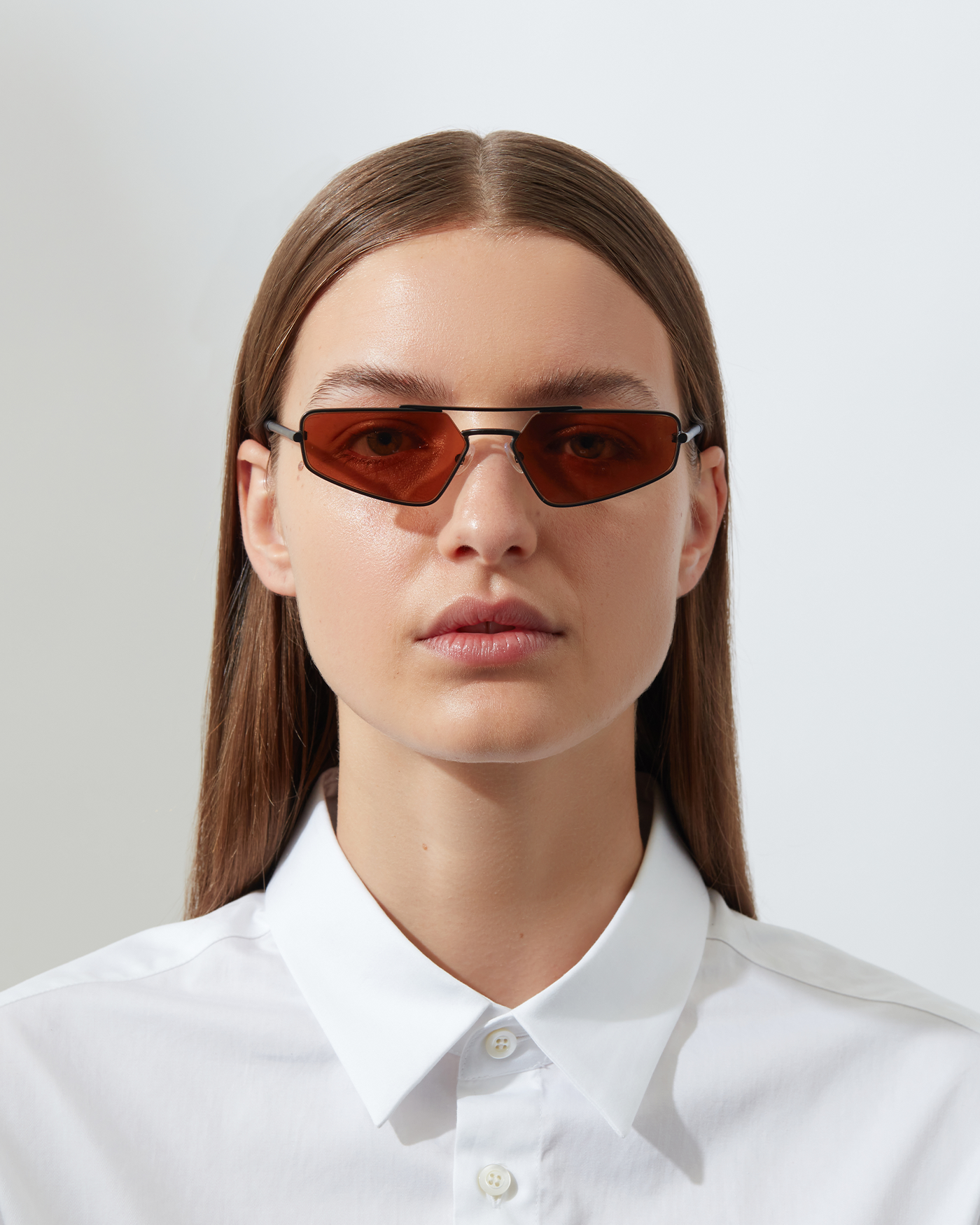 The Pilot | Black | Amber Lenses
