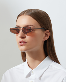 The Pilot | Black | Amber Lenses