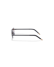 The Pilot | Black | Amber Lenses