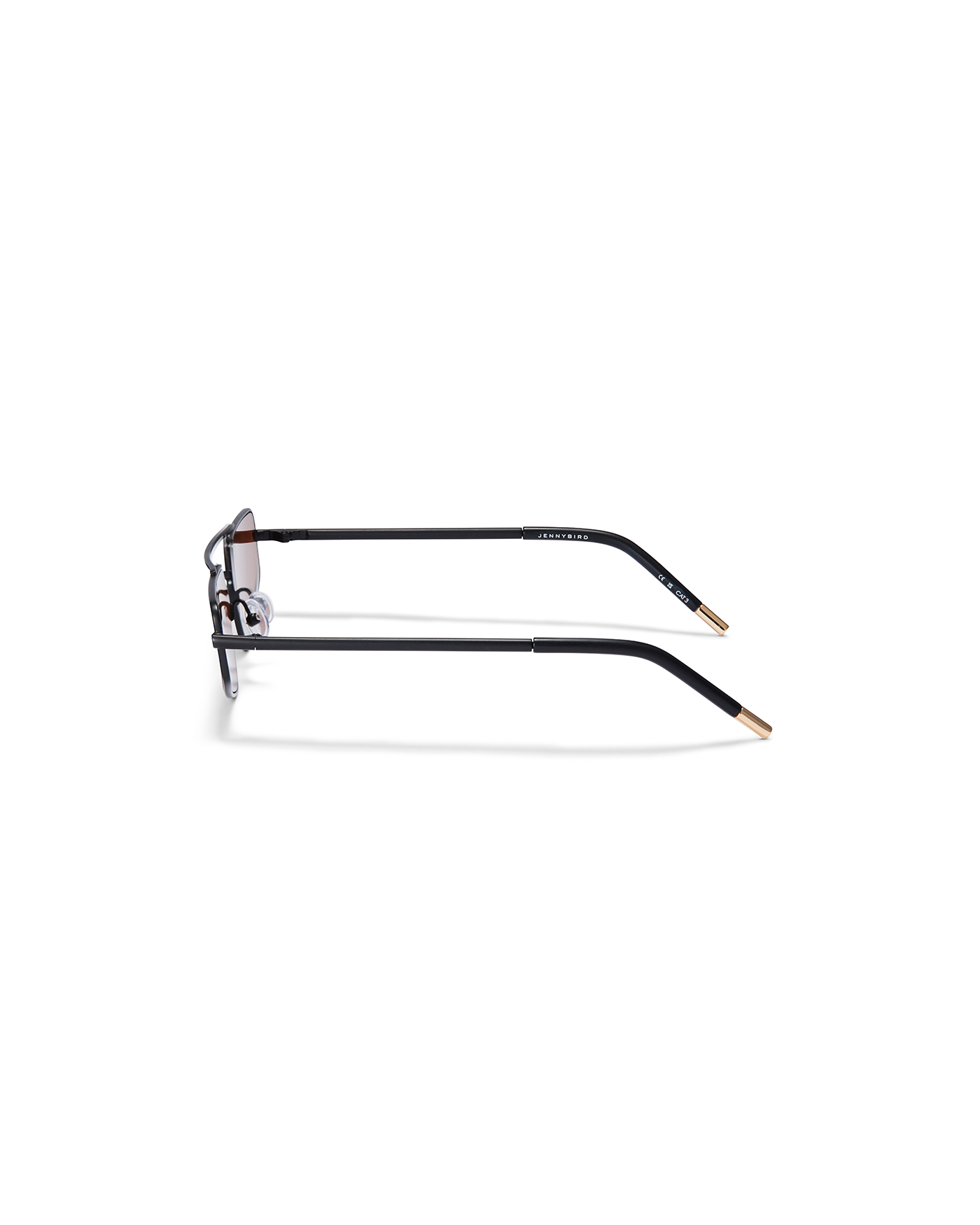 The Pilot | Black | Amber Lenses