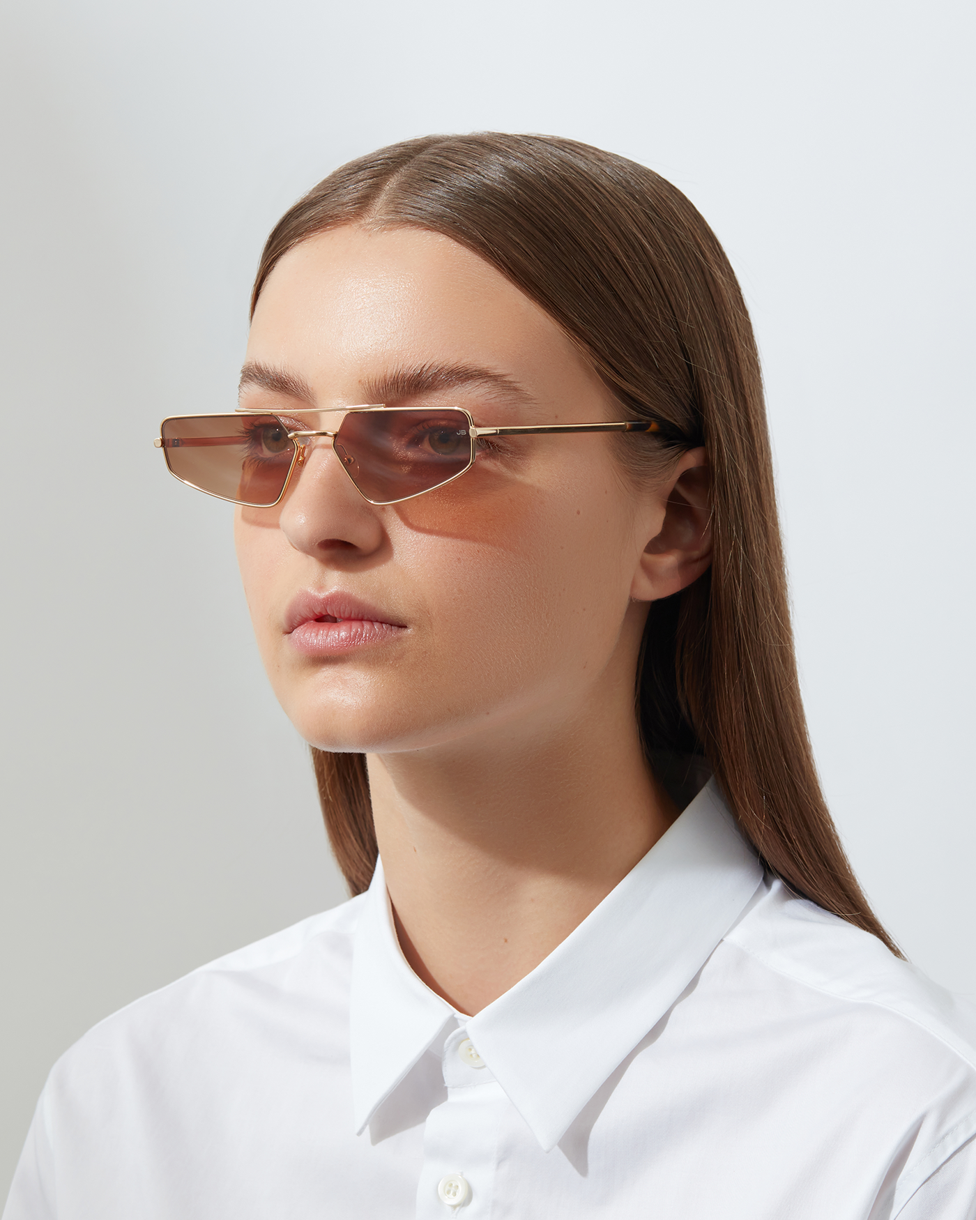 The Pilot | Gold | Brown Gradient Lenses