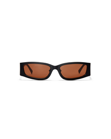 The Y2K | Black | Amber Lenses