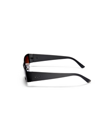 The Y2K | Black | Amber Lenses