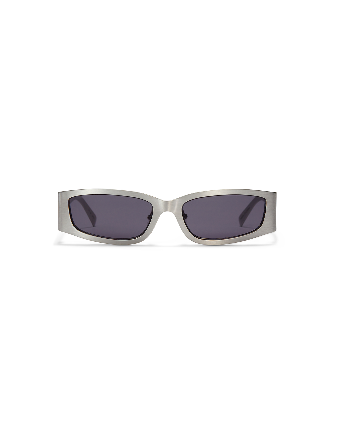 The Y2K | Silver | Grey Lenses