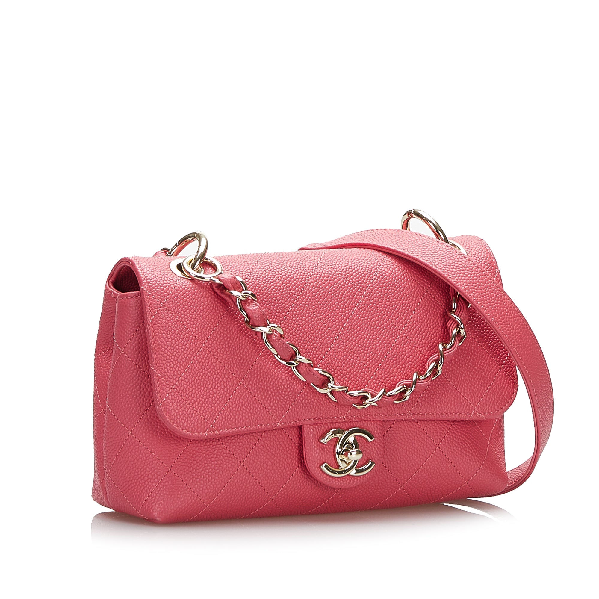 Chanel | Pre-Owned Caviar City Walk | Pink