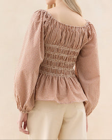 Color: Brown Gingham