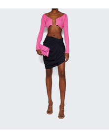 Jacquemus | Women | La Maille Pralu Cardigan | Neon Pink