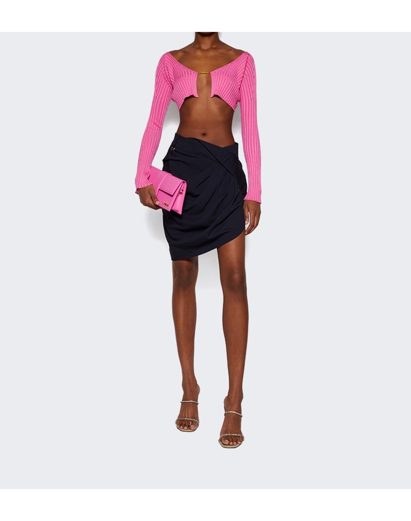 Jacquemus | Women | La Maille Pralu Cardigan | Neon Pink