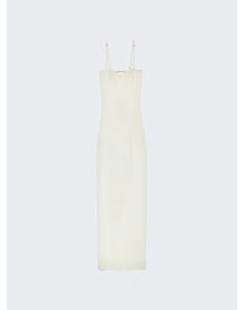 Jacquemus | Women | La Robe Sierra Bretelles Midi Dress | Off White