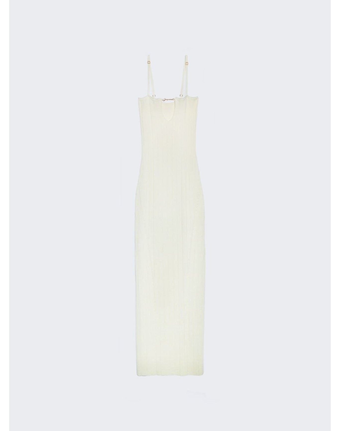 Jacquemus | Women | La Robe Sierra Bretelles Midi Dress | Off White
