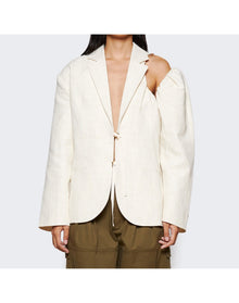 Jacquemus | Women | La Veste Galliga Blazer | Off White