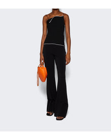 Jacquemus | Women | Le Haut Maille Plisse Top | Black