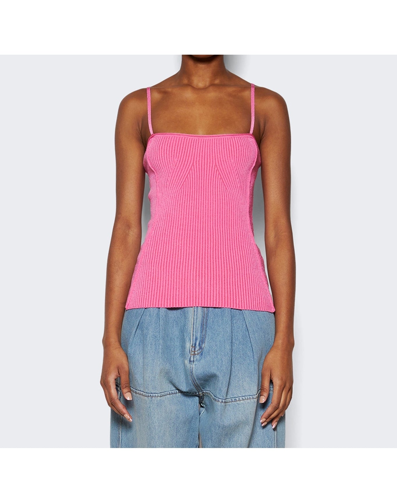 Jacquemus | Women | Le Haut Sierra Top | Neon Pink