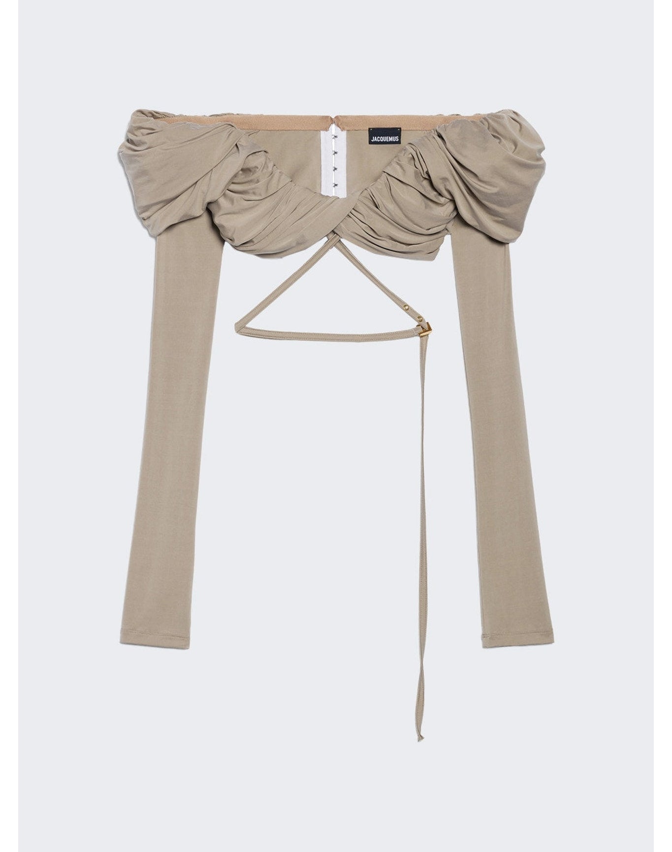 Jacquemus | Women | Le Haut Spalla Top | Light Khaki