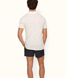 Jarrett Classic Fit Knitted Rib Polo Shirt | Sandbar
