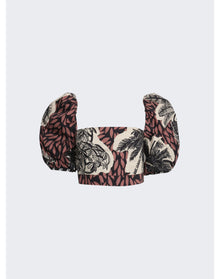 Johanna Ortiz | Women | Paraiso Natural Crop Top | Maroon