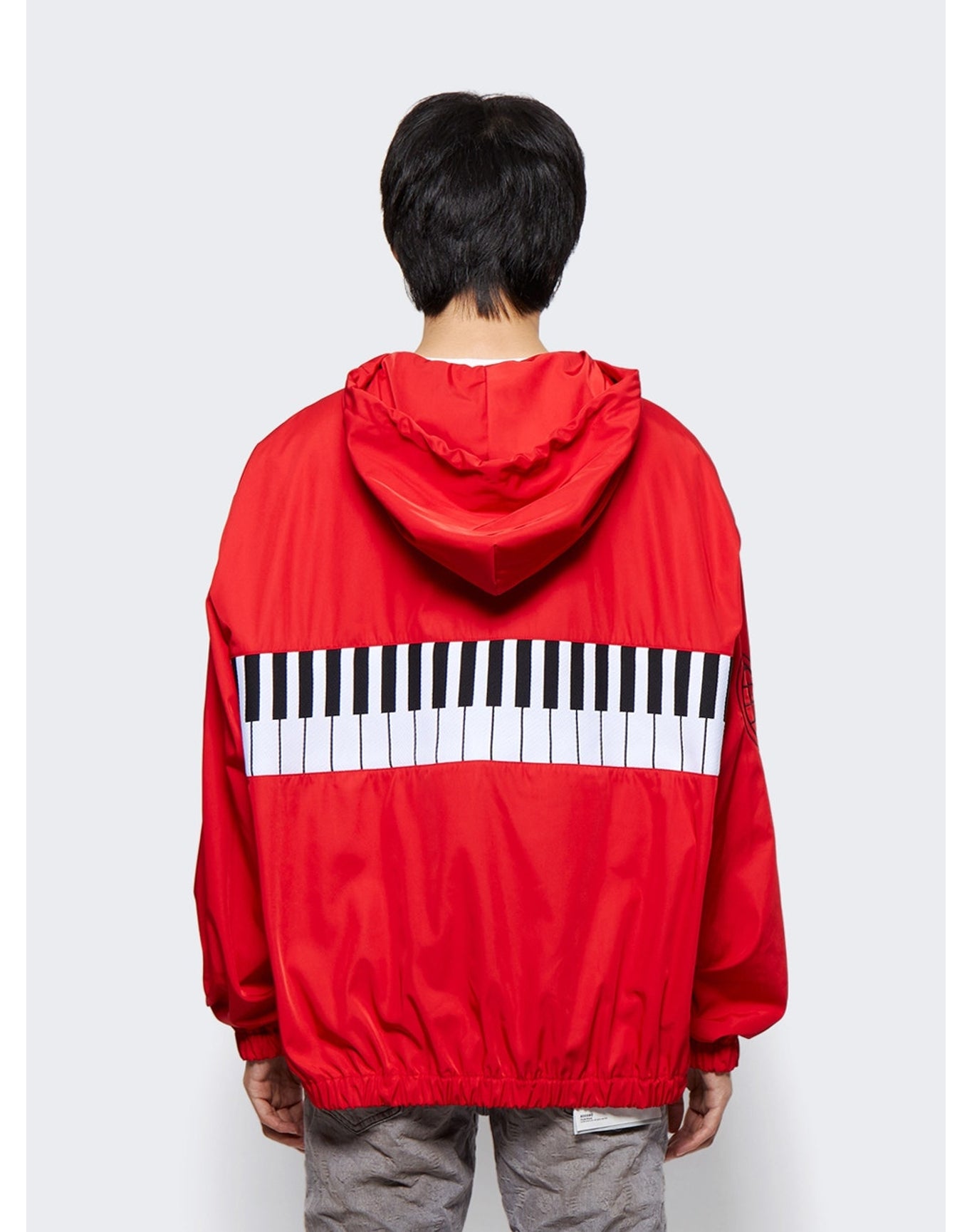 Just Don | Men | Half-zip Pullover Hoodie | Red