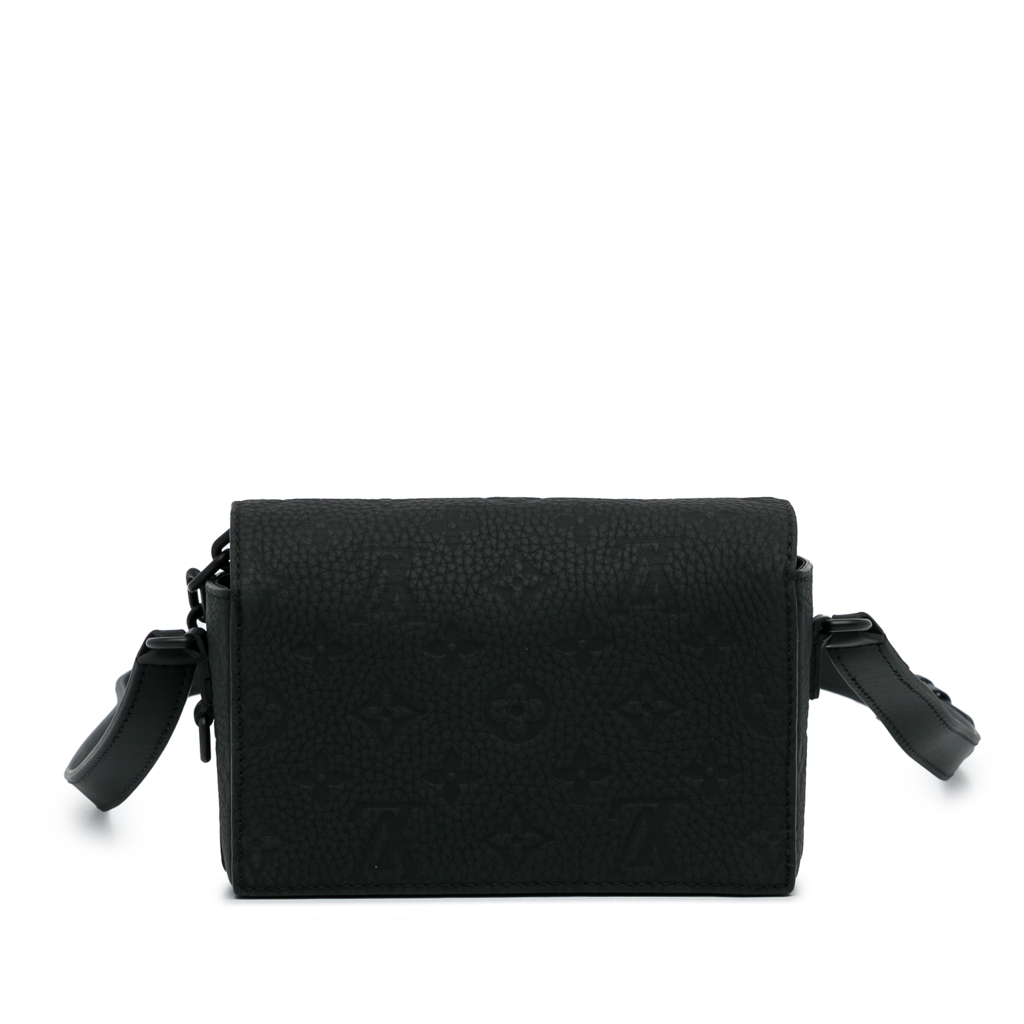 Louis Vuitton | Pre-Owned Monogram Taurillon Steamer Wearable Wallet | Black