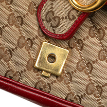 Gucci | Pre-Owned Mini GG Canvas Marmont Matelasse Flap Crossbody | Brown