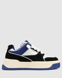 Mens | Kash Nubuck Leather Sneaker | Blue