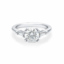 Womens | Solitaire Engagement Ring | 14K White Gold | 1.75 CTW Baguette Cut Lab Grown Diamond | G-VS-SI1