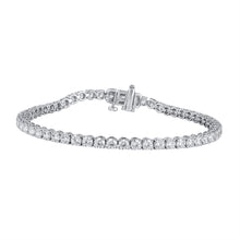 Womens | Tennis Bracelet - I | Sterling Silver | 5 CTW Round Cut Lab Grown Diamond | G-SI