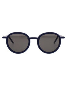 Unisex | Segmenti Oval Sunglasses | Blue Lens | Blue