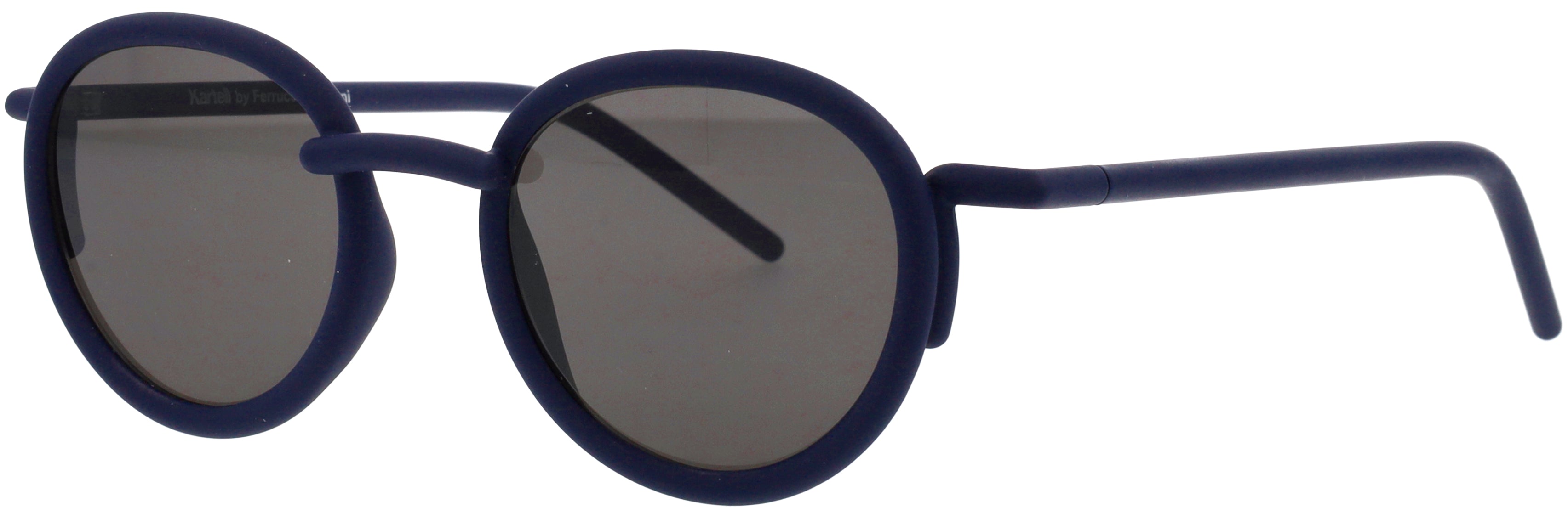 Unisex | Segmenti Oval Sunglasses | Blue Lens | Blue