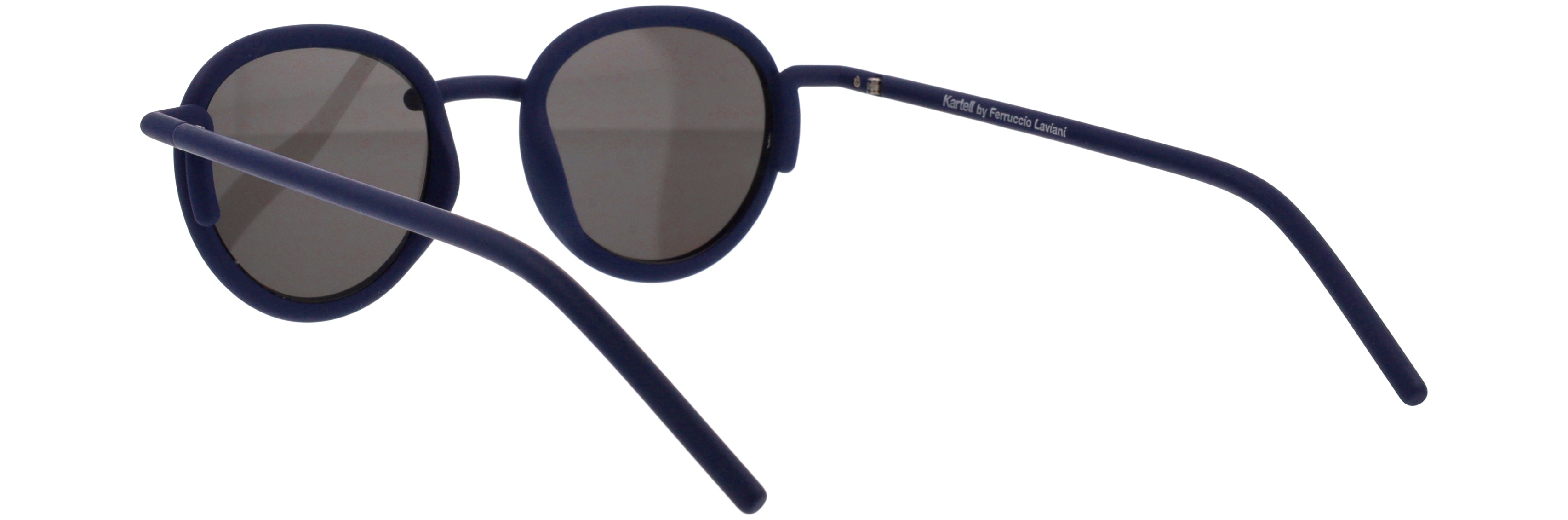 Unisex | Segmenti Oval Sunglasses | Blue Lens | Blue