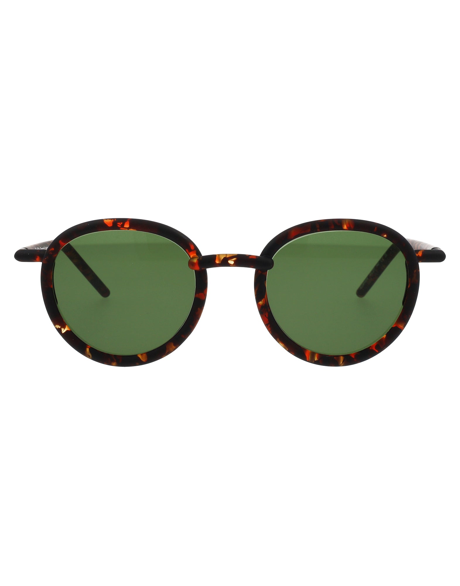 Unisex | Segmenti Oval Sunglasses | Brown Lens | Tortoise