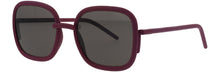 Unisex | Segmenti Square Sunglasses | Violet Lens | Violet