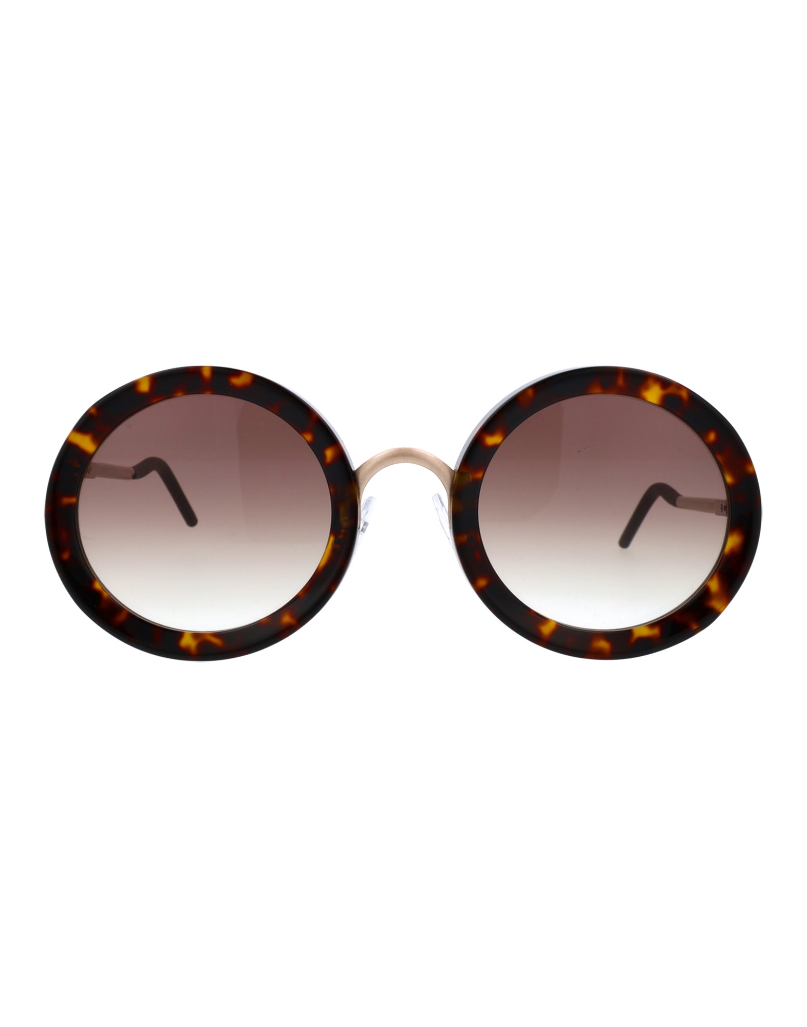 Womens | Loo-K Round Sunglasses | Brown Lens | Tortoise