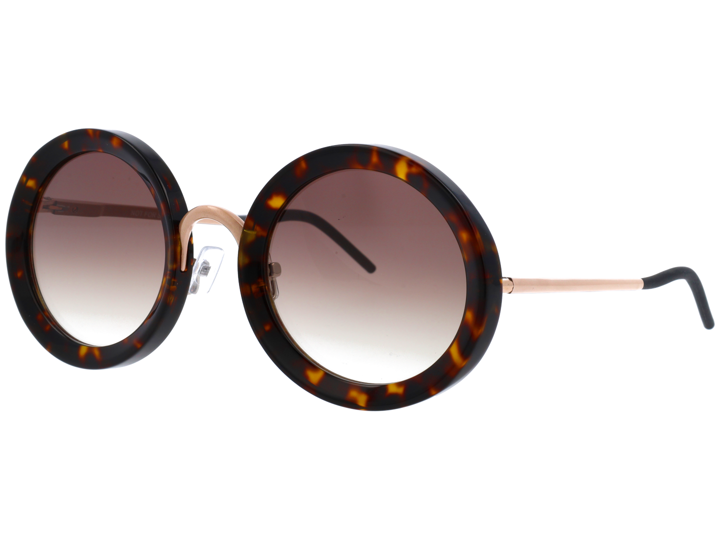 Womens | Loo-K Round Sunglasses | Brown Lens | Tortoise