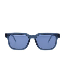 Unisex | Sir Eye Rectangle Sunglasses | Blue Lens | Blue