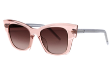 Unisex | Lady Eye Rectangle Sunglasses | Rose Lens | Rose