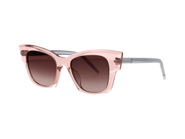 Unisex | Lady Eye Rectangle Sunglasses | Rose Lens | Rose
