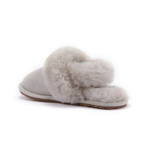 KIDS SLINGBACK MULE ICE GRAY (SHEARLING) - Australia Luxe Collective