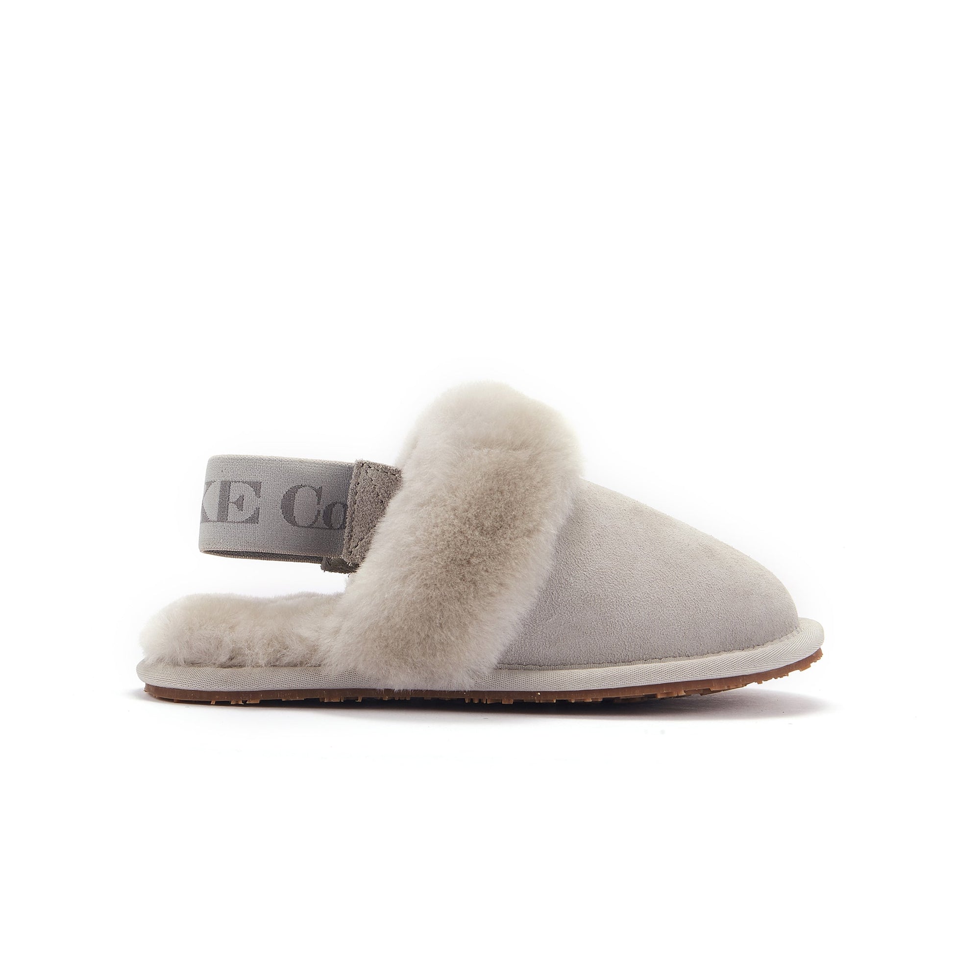 KIDS SLINGBACK MULE ICE GRAY (ELASTIC) - Australia Luxe Collective