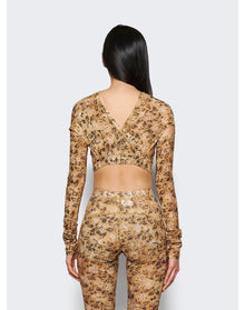 KNWLS | Women | Anti Cross-over Cropped Top | Wall Flower