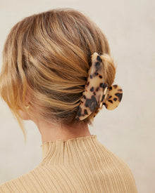 Koda Clip Set | Light Tortoiseshell/Brown Check