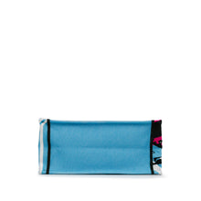 Dior | Pre-Owned Medium Embroidered Canvas Zebra D Jungle Pop Book Tote | Blue/Light Blue