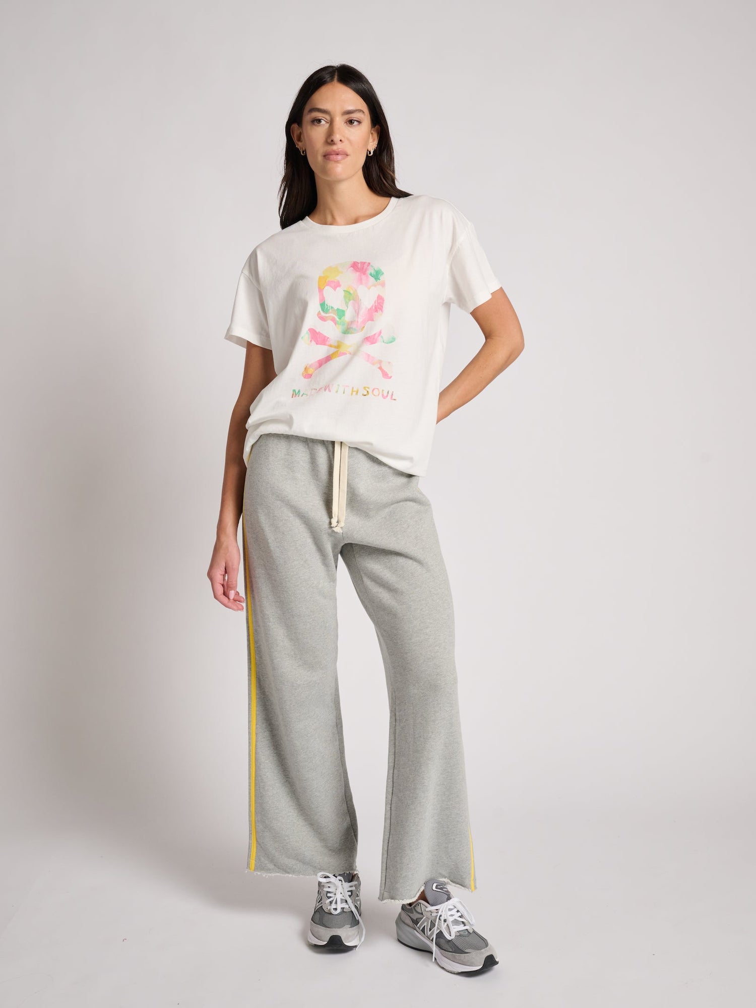 Kerri Rosenthal | Made With Soul Tee | White