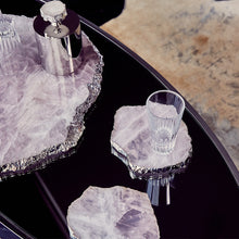 Kivita Coasters | Pure Silver-Plated | Quartz | Set of 2