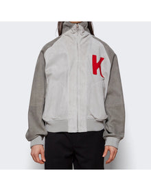 Kenzo | Men | Classic Bomber Jacket | Rinsed Blue