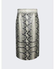 Khaite | Women | Isla Leather Skirt | Natural