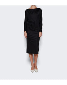 Khaite | Women | Oron Ruched Dress | Black
