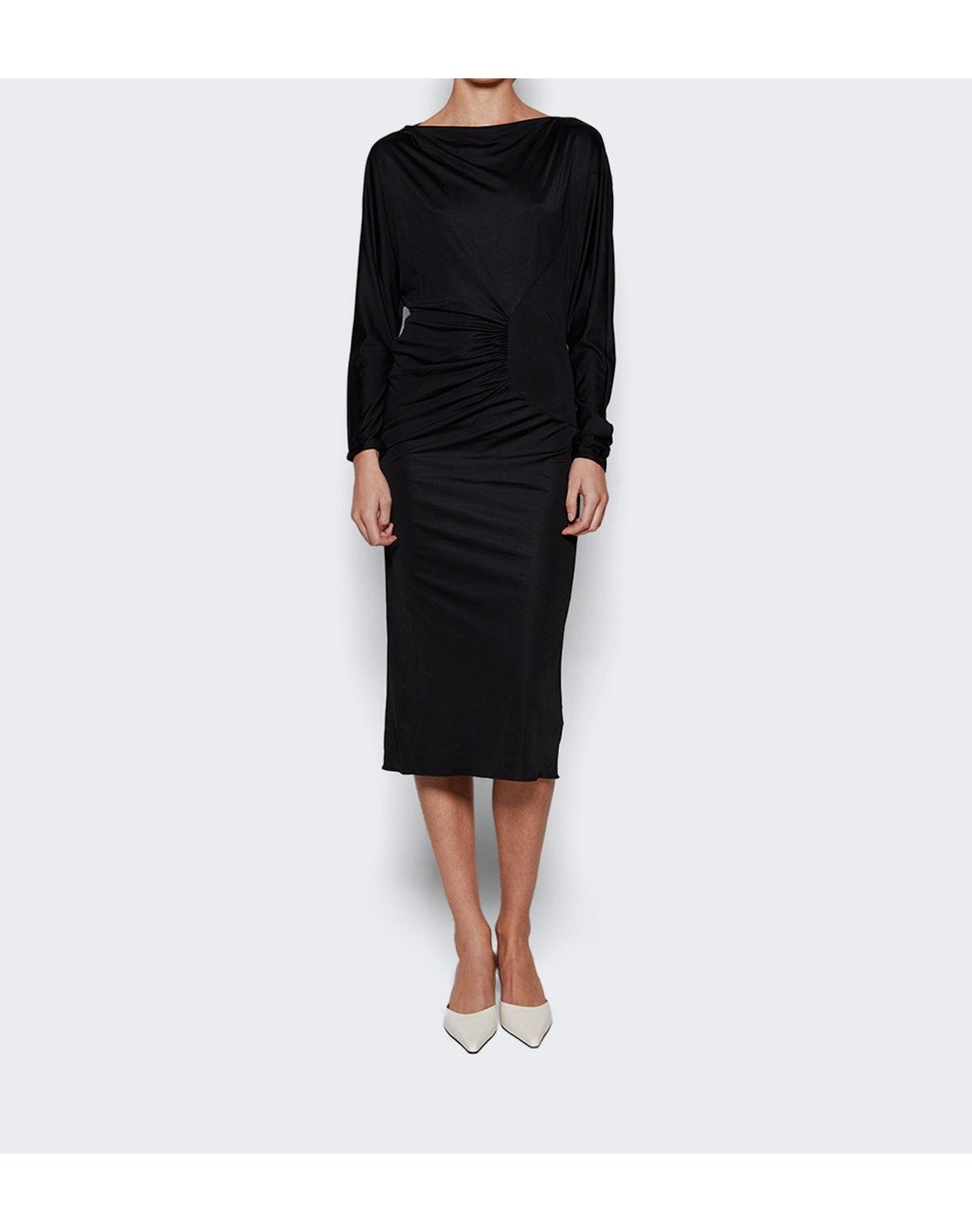 Khaite | Women | Oron Ruched Dress | Black