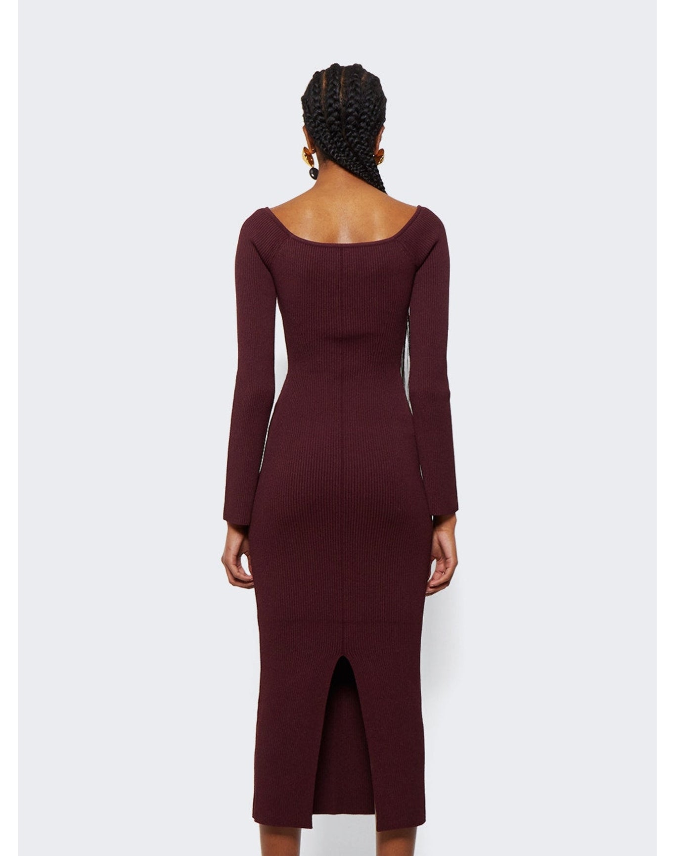 Khaite | Women | Pia Dress | Merlot Red